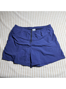 Columbia PFG Swim Trunks Mens XL Blue Nylon Fishing Shorts Water EUC